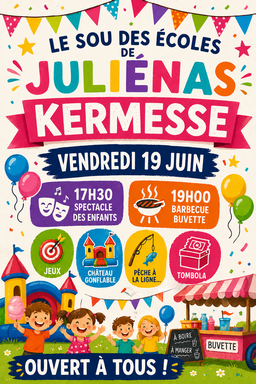 Juliénas – Kermesse du sou des écoles