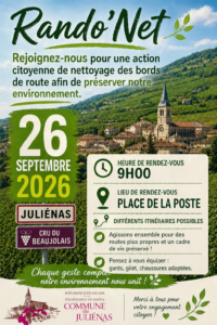 Participez à la Rando'Net, nettoyage citoyen du bord des routes du village